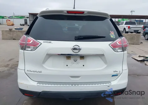 2014 Nissan Rogue Sl z USA, uszkodzony, nr VIN 5N1AT2MT5EC852809